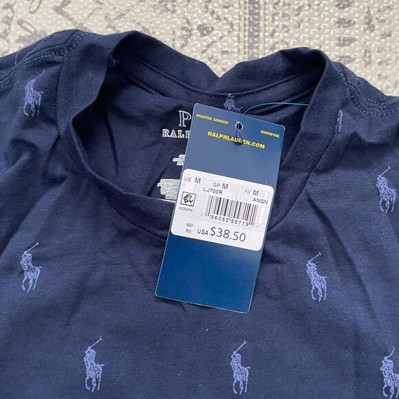 NWT Polo Ralph Lauren Knit Long John Base Layer Crew M - Picture 7 of 8